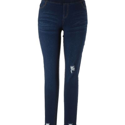 Shiela Rose Women Blue Jeggings L